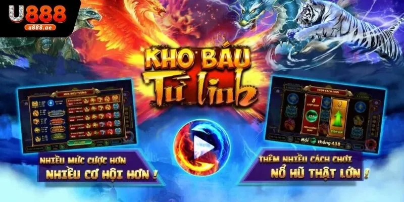 Tỷ lệ thắng lớn trong kho báu tứ linh