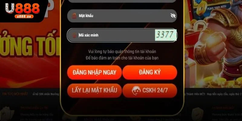 Đăng Nhập U888 - Cơ Hội Kiếm Tiền Đỉnh Nóc Năm 2025 3 Điều kiện giúp đăng nhập U888 thành công